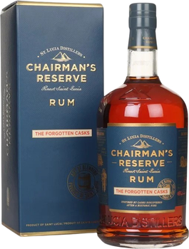 Ром Chairmans Reserve Forgotten Casks 0.7 л 40% у подарунковій упаковці (5060184940184)