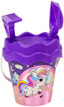 Zestaw do piasku LEAN Toys Jednorożec 18549 (5905991021667)