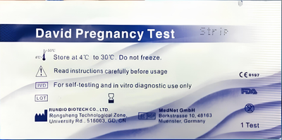 Тест на вагітність DAVID pregnasy test феолетова упак. 1шт