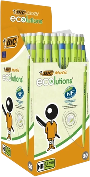 Набір механічних олівців BIC Matic Ecolutions 0.7 мм 50 шт (3086123218550)