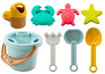  Zestaw do piasku LEAN Toys Pastelowy 20448 (5905991027355)