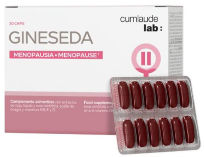 Дієтична добавка Cumlaude Lab Gineseda 30 капсул (8428749003243)