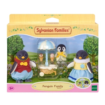 Ігровий набір Sylvanian Families Сім'я Пінгвінів з одним малюком (5694)