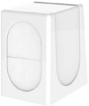 Диспенсер для бумажных салфеток настольный Dayco 900680PW пластиковый белый