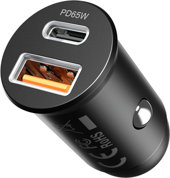 Автомобільний зарядний пристрій Proove Tiny Power 65W USB + Type-C (488570001)