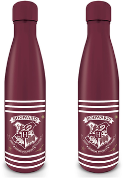 Butelka na wodę Pyramid Harry Potter metalowa Bordowa 550 ml (5050574254533)