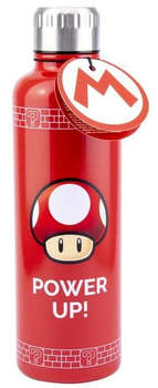 Пляшка для води Paladone Super Mario Power Up Червона 500 мл (5055964730369)