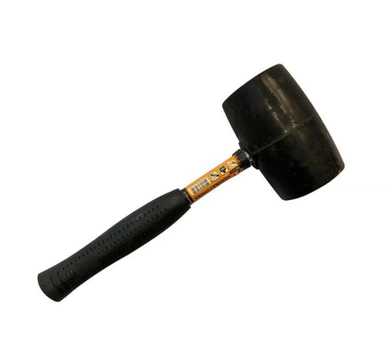 Киянка гумова LT 65мм 450г чорна (25-65)