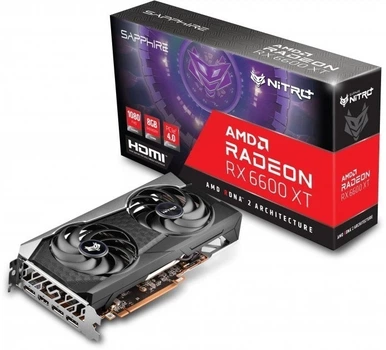 Відеокарта Sapphire Radeon RX 6600 XT NITRO+ 8GB OC GDDR6 (11309-01-20G), Б/в
