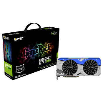 Відеокарта Palit GeForce GTX 1080 GameRock Premium Edition 8GB GDDR5X (NEB1080H15P2-1040G)