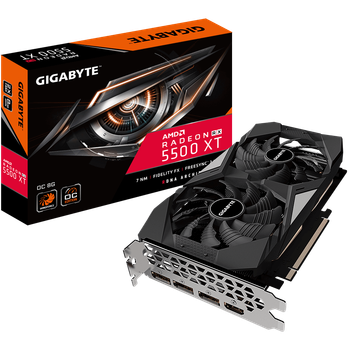 Відеокарта Gigabyte Radeon RX 5500 XT OC 8GB GDDR6 (GV-R55XTOC-8GD), Б/в