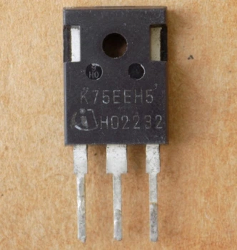 Транзистор K75EEH5 ( IKW75N65EH5 ) оригинал демонтаж, TO247 б/у