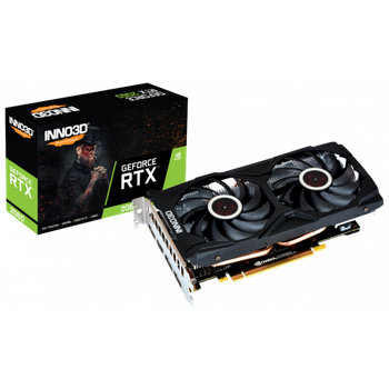 Відеокарта Inno3D RTX 2060 Twin X2 6GB GDDR6 (N20602-06D6-1710VA15L), Б/в
