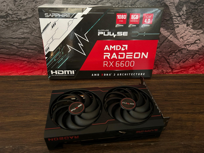 Видеокарта Sapphire RX 6600 Pulse 8GB GDDR6 (11310-01) Б/У