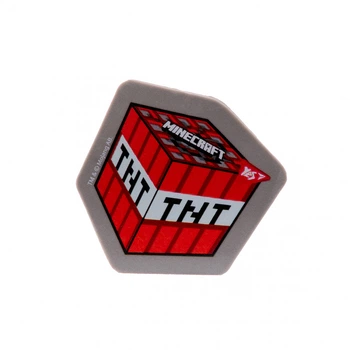 Гумка фігурна Yes Minecraft TNT сіра (560607)