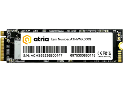 SSD накопичувач ATRIA X500S 512 GB (ATNVMX500S/512)