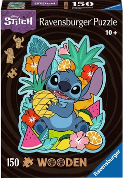 Пазл Ravensburger Disney Стіч дерев'яний 150 елементів 2000758 (4005555007586)
