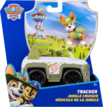 Игровой набор Paw Patrol базовый спасательный автомобиль с водителем Трекер (SM97237/6071224)