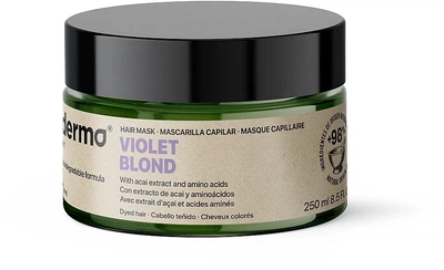 Маска для світлого волосся з ягодами асаї та амінокислотами - Ecoderma Violet Blond Hair Mask 250ml (1450589-27574027)