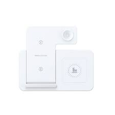 Док станция REMAX Mintai Series 15W Multifunctional Foldable 3-in-1 Wireless Charger RP-W57 white