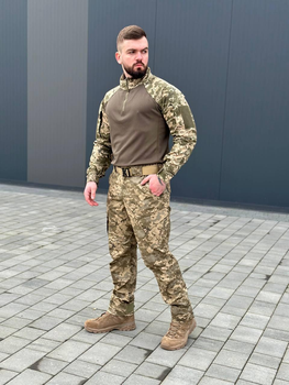 Костюм Military 2.0 ріп-стоп Убакс з липучками для шевронів + Штани піксель розмір XS