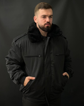 Бушлат B&L Титан на синтепоні чорний розмір L