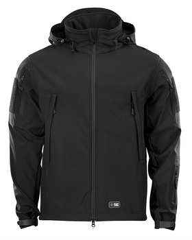 Куртка M-Tac Soft Shell на флісі чорна розмір S