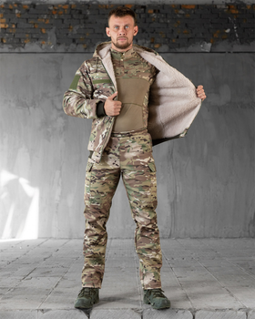 Форма Krang SoftShell Куртка на овчині + Штани мультикам розмір XL