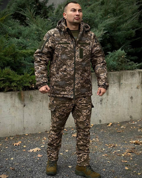 Форма Viking 5.0 Softshell Куртка з підкладкою Omni Heat + Штани на флісі піксель розмір 4XL
