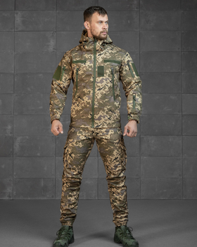 Форма Bandit SoftShell Куртка з липучками під шевроні + Штані піксель розмір 2XL