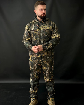 Маскувальний Костюм Клен Куртка з капюшоном + Штани камуфляж розмір 6XL