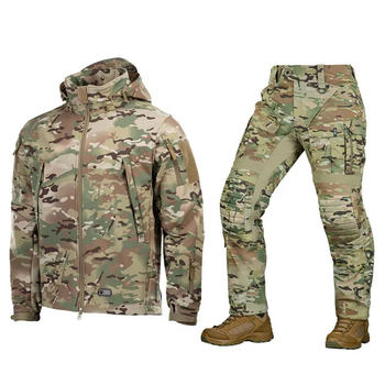 Форма M-Tac Куртка SoftShell + Штани Sturm Gen.II Nyco Extreme мультикам розмір 2XL