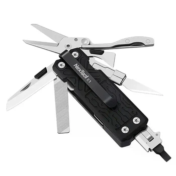 Мультитул NexTool Pocket Tool E1 10 в 1 NE20287 Black