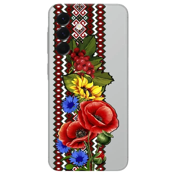 Чехол для Samsung Galaxy A56 5G Ukraine ornament (26830040819690540)