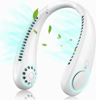 Портативний вентилятор на шею NECK FAN X5 10037 USB аккумуляторный 4000 mAh