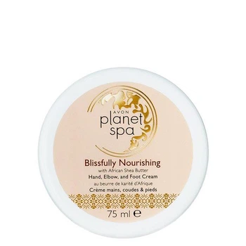 Питательный крем Avon Planet Spa для рук, стоп и локтей с маслом Ши 75 мл (эйвон планет спа)