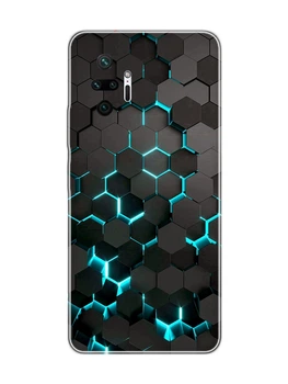 Чехол на Xiaomi Redmi Note 10 Pro / 10 Pro Max :: Соты 3D (принт 357)