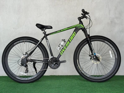 Велосипед міський Mercury S700 OVERLORD 29" AL рама 20" касета Shimano 24 швидкості чорно-зелений