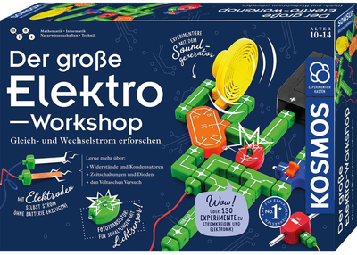 Експериментальний набір Kosmos Elektro Workshop 620820 (4002051620820)