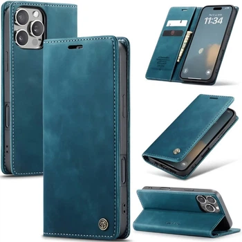 Чехол - книжка CaseMe для iPhone 16 Pro Max green