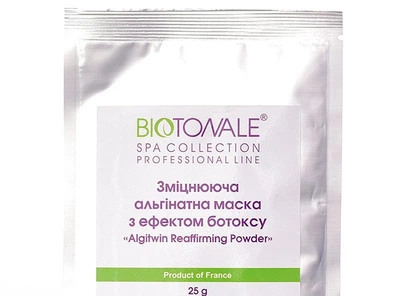 Укрепляющая маска с эффектом Ботокса Biotonale 25 г саше