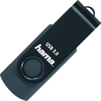 Pendrive Hama Rotate 128GB USB 3.0 Blue (4047443435903)