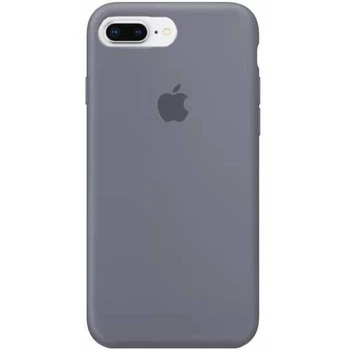 Чохол силіконовий Full Silicone Case for iPhone 7 Plus / 8 Plus Lavender Gray (з закритим низом)