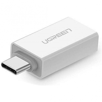 Адаптер Ugreen US173 USB-C to USB 3.0 A Female Adapter (White) (30155)