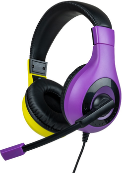 Słuchawki Nacon Stereo Gaming Headset V1 Nintendo Switch Purple + Yellow (3665962017663)