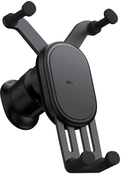 Кріплення для телефону Baseus Stable Gravitational Car Mount Air Black (SUWX020001)