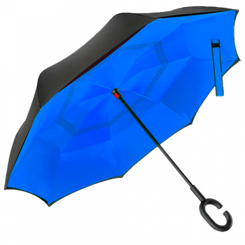 Зонт обратного сложения UP-brella Синий