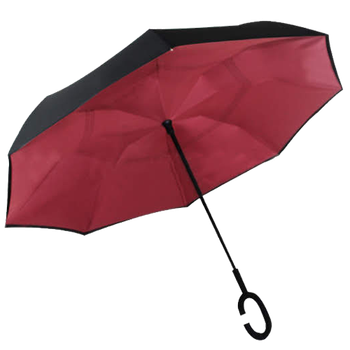 Зонт обратного сложения UP-brella Бордо