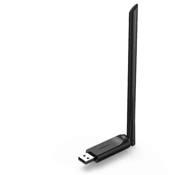 Wi-Fi USB Адаптер 2-диапазонный UGREEN CM496 с внешней антенной (UGR-90339)