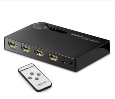 Переходник UGREEN v1.4 HDMI 1х3 4K HD Black (40234)